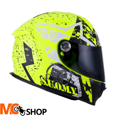 Kask SUOMY SR SPORT STARS YELLOWintegralny Kask SUOMY SR SPORT STARS YELLOWintegralny