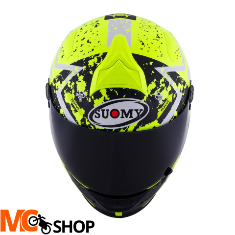 Kask SUOMY SR SPORT STARS YELLOWintegralny Kask SUOMY SR SPORT STARS YELLOWintegralny