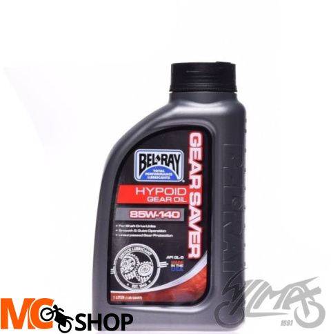 OLEJ BEL-RAY GEAR SAVER HYPOID PRZEKŁ. 85W-140 1L OLEJ BEL-RAY GEAR SAVER HYPOID PRZEKŁ. 85W-140 1L