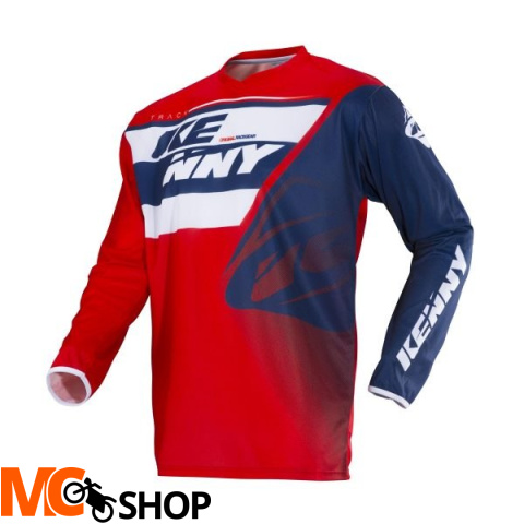 KOSZULKA KENNY TRACK BLUE WHITE RED 2018 KOSZULKA KENNY TRACK BLUE WHITE RED 2018