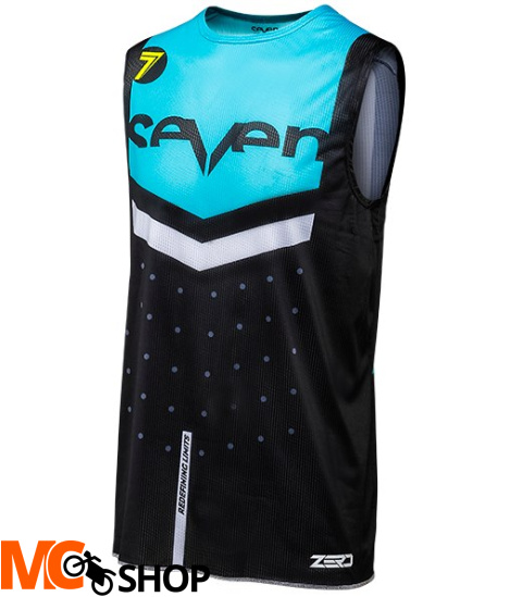 KOSZULKA SEVEN ZERO FLITE BLACK/BLUE 2018 KOSZULKA SEVEN ZERO FLITE BLACK/BLUE 2018