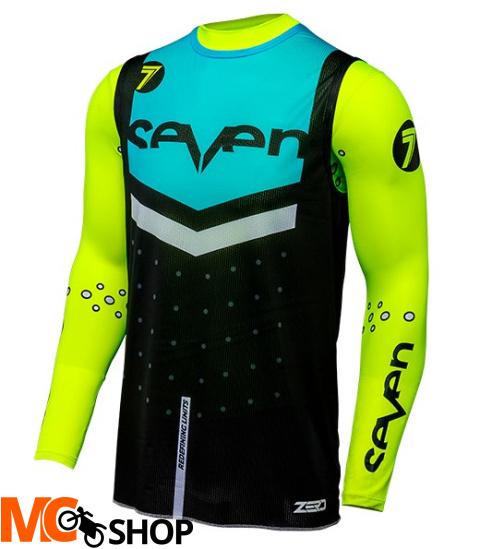 KOSZULKA SEVEN ZERO FLITE BLACK/BLUE 2018 KOSZULKA SEVEN ZERO FLITE BLACK/BLUE 2018