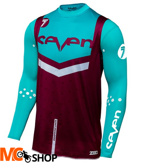 KOSZULKA SEVEN ZERO FLITE MAROON/AQUALITE 2018 KOSZULKA SEVEN ZERO FLITE MAROON/AQUALITE 2018