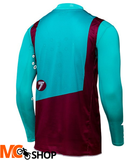 KOSZULKA SEVEN ZERO FLITE MAROON/AQUALITE 2018 KOSZULKA SEVEN ZERO FLITE MAROON/AQUALITE 2018