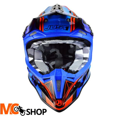 KASK JUST1 J12 DOMINATOR BLUE-RED KASK JUST1 J12 DOMINATOR BLUE-RED