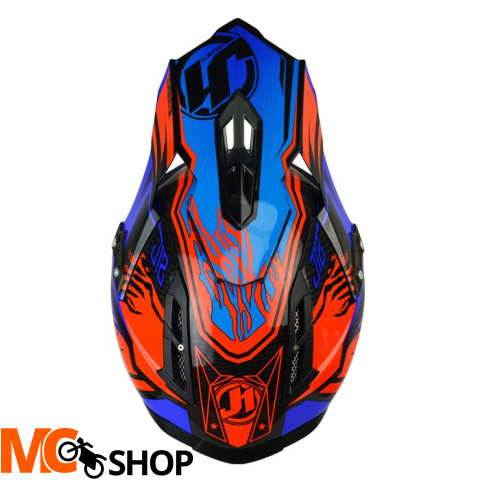 KASK JUST1 J12 DOMINATOR BLUE-RED KASK JUST1 J12 DOMINATOR BLUE-RED