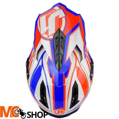 KASK JUST1 J12 FLAME RED-BLUE