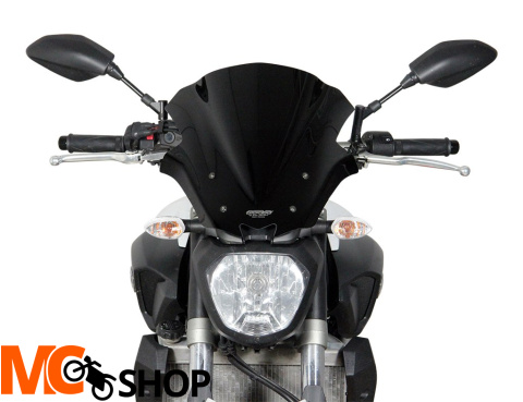 Szyba MRA YAMAHA FZ-07 / MT-07 2014- forma - NR8 (czarna) Szyba MRA YAMAHA FZ-07 / MT-07 2014- forma - NR8 (czarna)