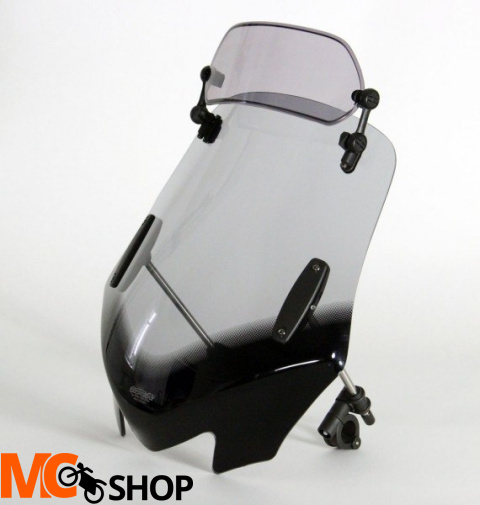 Uniwersalna szyba MRA do motocykli bez owiewek, forma - VFXSZ1 (przyciemniana) Uniwersalna szyba MRA do motocykli bez owiewek, forma - VFXSZ1 (przyciemniana)