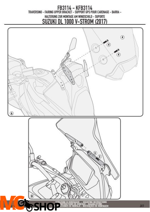 GIVI FB3114 RAMKA/WSPORNIK GPS SMARTPHONE SUZUKI DL GIVI FB3114 RAMKA/WSPORNIK GPS SMARTPHONE SUZUKI DL