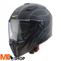 CABERG JACKAL CZARNY MAT/SZ/Ż FLUO KASK INTEGRALNY