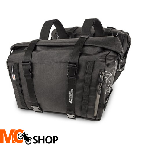 KAPPA RA316BK TORBY BOCZNE 25L KOLOR CZARNY, SZARY KAPPA RA316BK TORBY BOCZNE 25L KOLOR CZARNY, SZARY