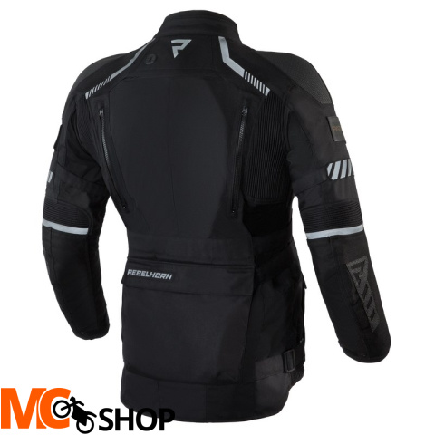 KURTKA TEKSTYLNA REBELHORN PATROL BLACK KURTKA TEKSTYLNA REBELHORN PATROL BLACK