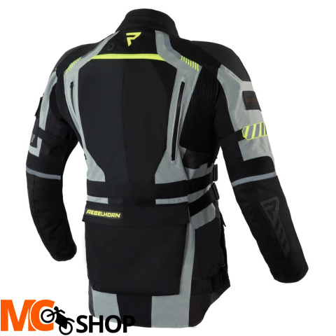 KURTKA TEKSTYLNA REBELHORN PATROL GREY/BL/FLO YEL KURTKA TEKSTYLNA REBELHORN PATROL GREY/BL/FLO YEL