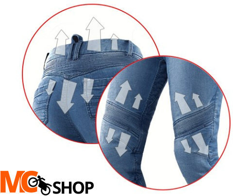 SHIMA JESS BLUE JEANSY MOTOCYKLOWE damskie SHIMA JESS BLUE JEANSY MOTOCYKLOWE damskie