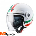 CABERG KASK JET UPTOWN ITALIA BIAŁY/ZIELONY/CZER