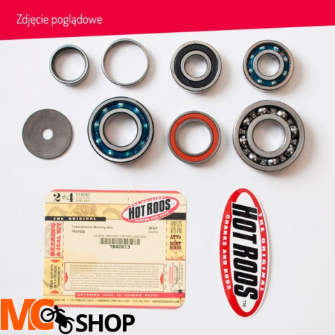 HOT RODS ZESTAW NAP. SKRZYNI BIEGÓW SUZUKI RN 125