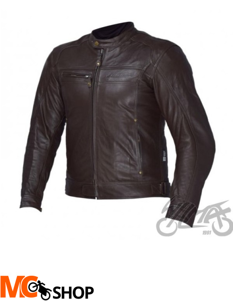 KURTKA SKÓRZANA LEOSHI BACK FIELD BRĄZOWA