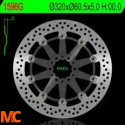 NG1596G TARCZA HAMULCOWA KTM DUKE, RC 250/390 17