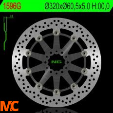NG1596G TARCZA HAMULCOWA KTM DUKE, RC 250/390 17 NG1596G TARCZA HAMULCOWA KTM DUKE, RC 250/390 17