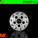 NG311 TARCZA HAMULCOWA 50RS 1 97-01 (199X57X3,5MM)