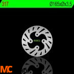 NG317 TARCZA HAMULCOWA BETA REV3 125/200/250 99-02 NG317 TARCZA HAMULCOWA BETA REV3 125/200/250 99-02