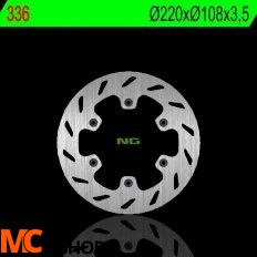 NG336 TARCZA HAMULCOWA DRAC 50 93-99 RR 50, PEUG NG336 TARCZA HAMULCOWA DRAC 50 93-99 RR 50, PEUG