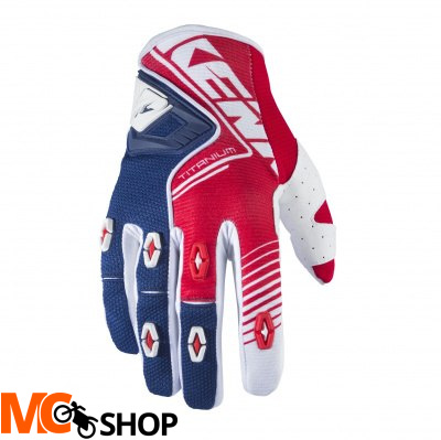 KENNY RĘKAWICE OFF-ROAD TITANIUM RED/BLUE KENNY RĘKAWICE OFF-ROAD TITANIUM RED/BLUE