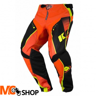 KENNY SPODNIE OFF-ROAD TRACK BLACK/ORANGE KENNY SPODNIE OFF-ROAD TRACK BLACK/ORANGE