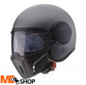 CABERG KASK OTWARTY JET GHOST GUNMETAL SZARY MAT