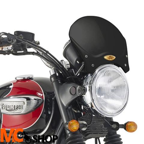 KAPPA 100ALBK SZYBA CAFE RACER ALUMINIUM 20,5X26,5