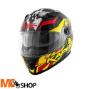 KAPPA KASK KV27 DENVER SKULL CZARNY/ŻÓŁTY/CZERWONY