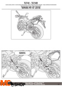 KAPPA TE2140K STELAŻ POD SAKWY BOCZNE YAMAHA MT 07 KAPPA TE2140K STELAŻ POD SAKWY BOCZNE YAMAHA MT 07