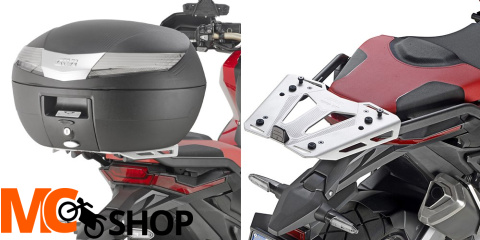 GIVI 1156FZ STELAŻ KUFRA CENTRALNEGO HONDA X-ADV 750 GIVI 1156FZ STELAŻ KUFRA CENTRALNEGO HONDA X-ADV 750