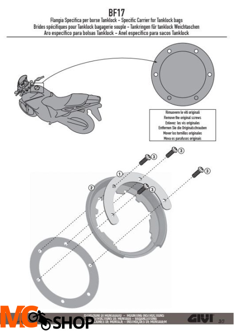 GIVI BF17 MOCOWANIE TANKLOCK BMW R1200GS 14 GIVI BF17 MOCOWANIE TANKLOCK BMW R1200GS 14