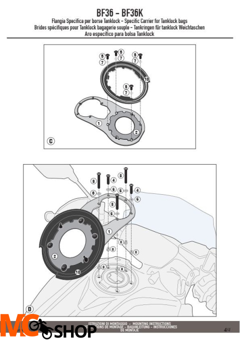 GIVI BF36 MOCOWANIE TANKLOCK YAMAHA MT-07 (18) GIVI BF36 MOCOWANIE TANKLOCK YAMAHA MT-07 (18)