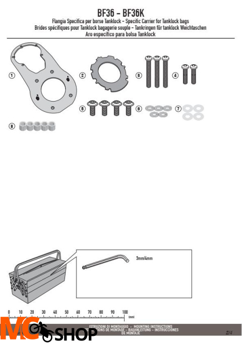 GIVI BF36 MOCOWANIE TANKLOCK YAMAHA MT-07 (18) GIVI BF36 MOCOWANIE TANKLOCK YAMAHA MT-07 (18)