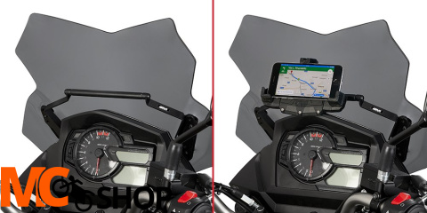 GIVI FB3112 RAMKA/WSPORNIK GPS SMARTPHONE SUZUKI DL 650 V-Strom GIVI FB3112 RAMKA/WSPORNIK GPS SMARTPHONE SUZUKI DL 650 V-Strom