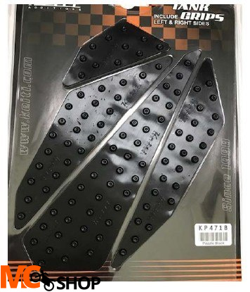 KEITI TANK PAD/TANK GRIPS PAZZLE BLACK KP471B KEITI TANK PAD/TANK GRIPS PAZZLE BLACK KP471B