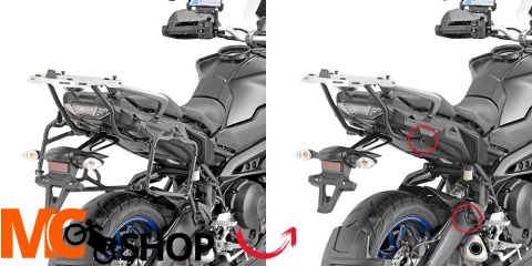 GIVI PLR2139 STELAŻ KUFRÓW BOCZNYCH MONOKEY YAMAHA Tracer GIVI PLR2139 STELAŻ KUFRÓW BOCZNYCH MONOKEY YAMAHA Tracer