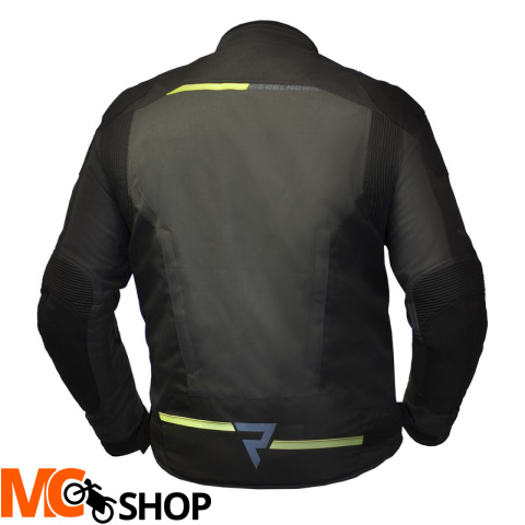 REBELHORN KURTKA TEKSTYLNA BORG BLACK/DARK G/F YEL REBELHORN KURTKA TEKSTYLNA BORG BLACK/DARK G/F YEL