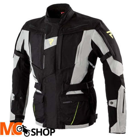 REBELHORN KURTKA TEKST HARDY II GREY/BLACK/FLO YE REBELHORN KURTKA TEKST HARDY II GREY/BLACK/FLO YE