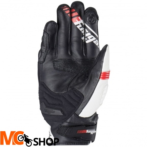 FURYGAN RĘKAWICE MOTOCYKLOWE RG19 WHITE-BLACK-RED