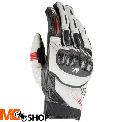 FURYGAN RĘKAWICE MOTOCYKLOWE RG19 WHITE-BLACK
