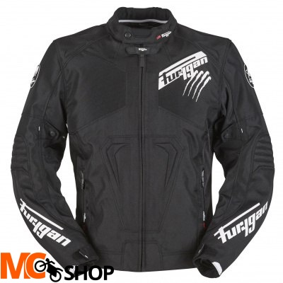 FURYGAN KURTKA MOTOCYKLOWA HURRICANE BLACK-WHITE FURYGAN KURTKA MOTOCYKLOWA HURRICANE BLACK-WHITE