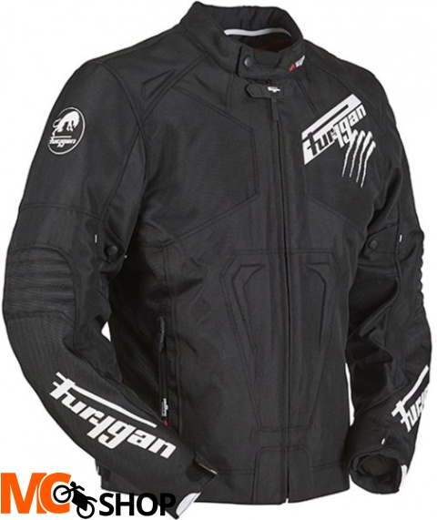 FURYGAN KURTKA MOTOCYKLOWA HURRICANE BLACK-WHITE FURYGAN KURTKA MOTOCYKLOWA HURRICANE BLACK-WHITE