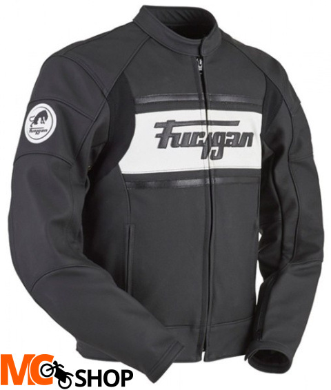 FURYGAN KURTKA MOTOCYKLOWA SKÓRZANA HUOSTON WHITE FURYGAN KURTKA MOTOCYKLOWA SKÓRZANA HUOSTON WHITE