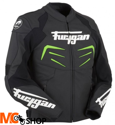 FURYGAN KURTKA MOTOCYKLOWA SKÓRZANA POWER GREEN FURYGAN KURTKA MOTOCYKLOWA SKÓRZANA POWER GREEN