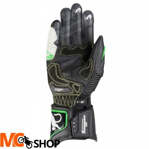 FURYGAN RĘKAWICE MOTO FIT-R2 BLACK/WHITE/GREEN FURYGAN RĘKAWICE MOTO FIT-R2 BLACK/WHITE/GREEN