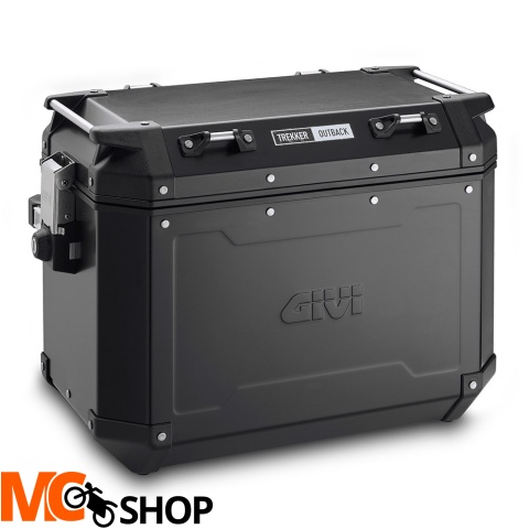GIVI OBKN48BPACK2 KUFER BOCZNY TREKKER OUTBACK ALU BLACK GIVI OBKN48BPACK2 KUFER BOCZNY TREKKER OUTBACK ALU BLACK